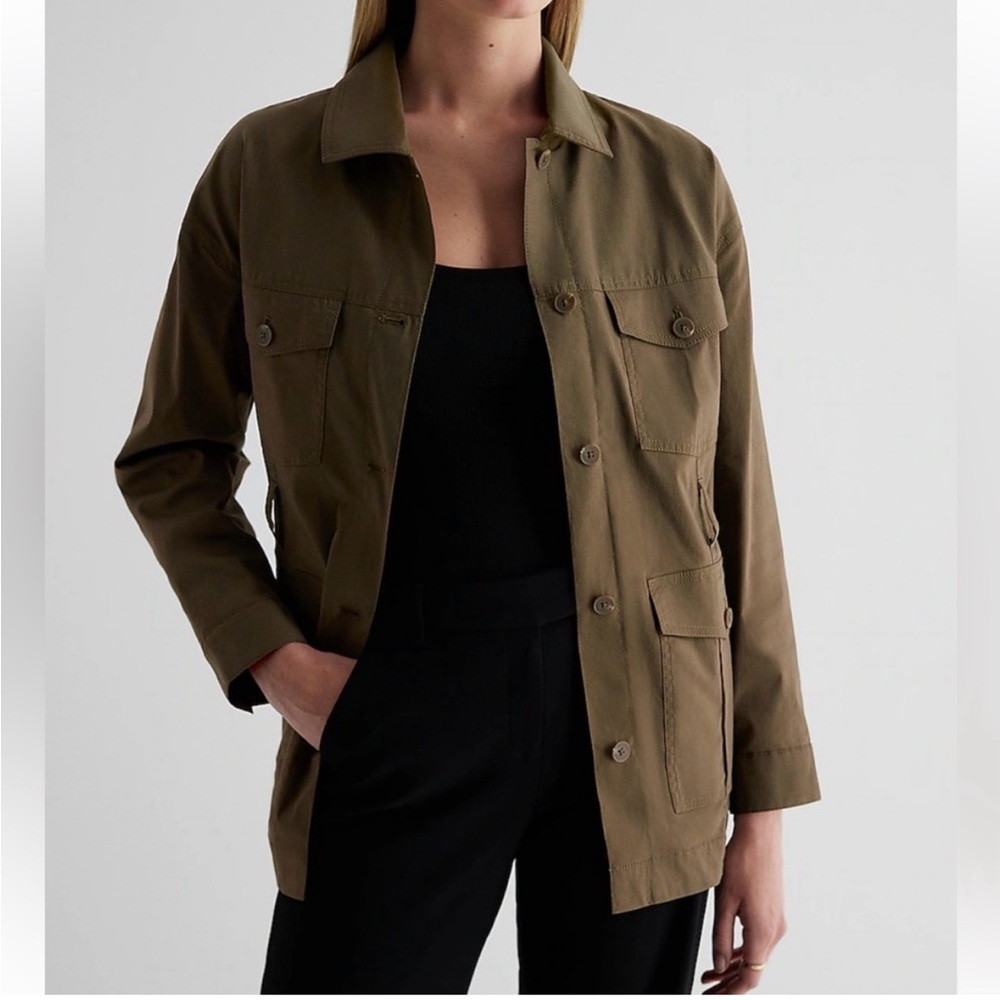 Express cargo utility jacket/shacket. Size medium.